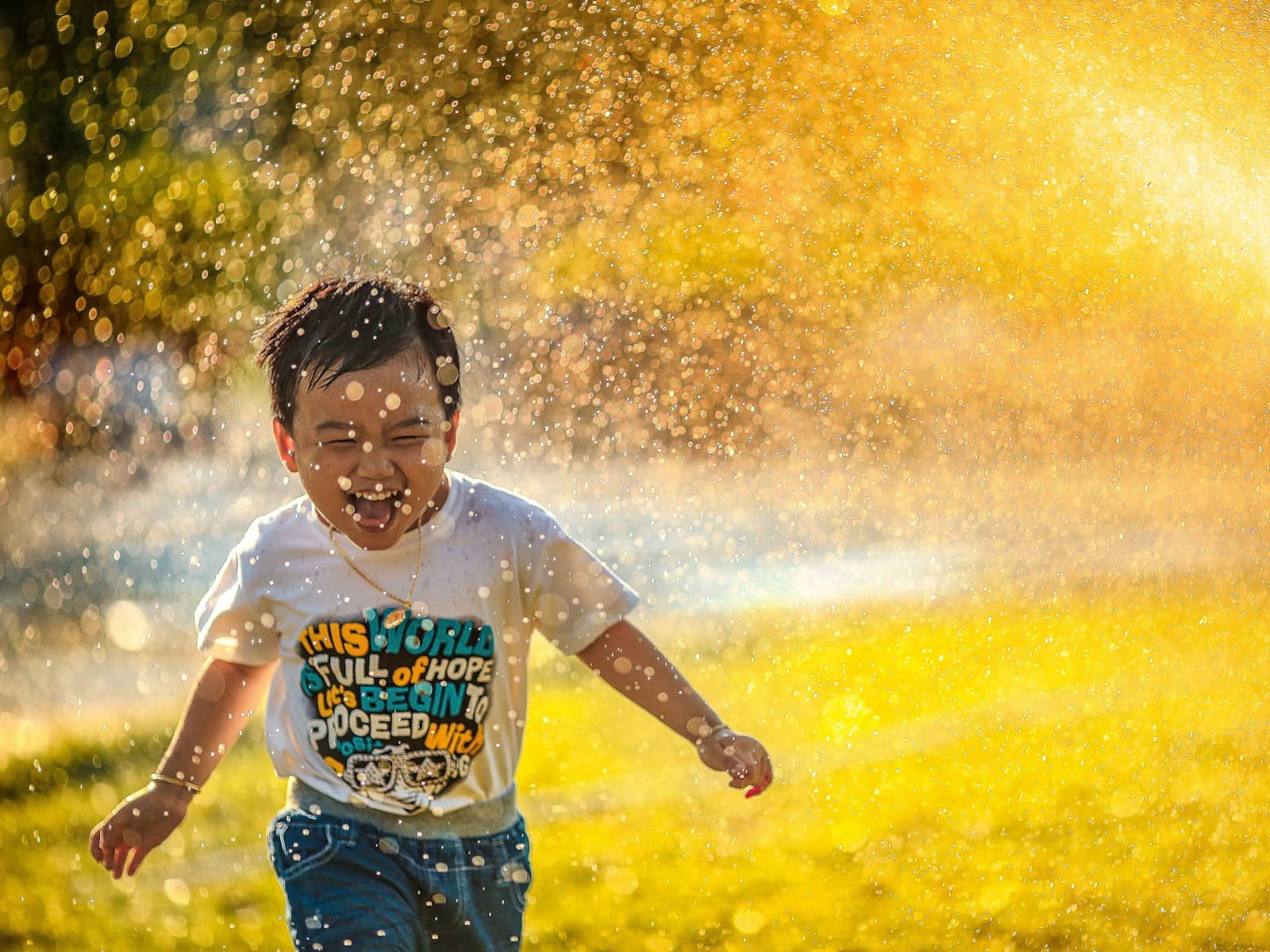 Jeux d'eau pour olympiades